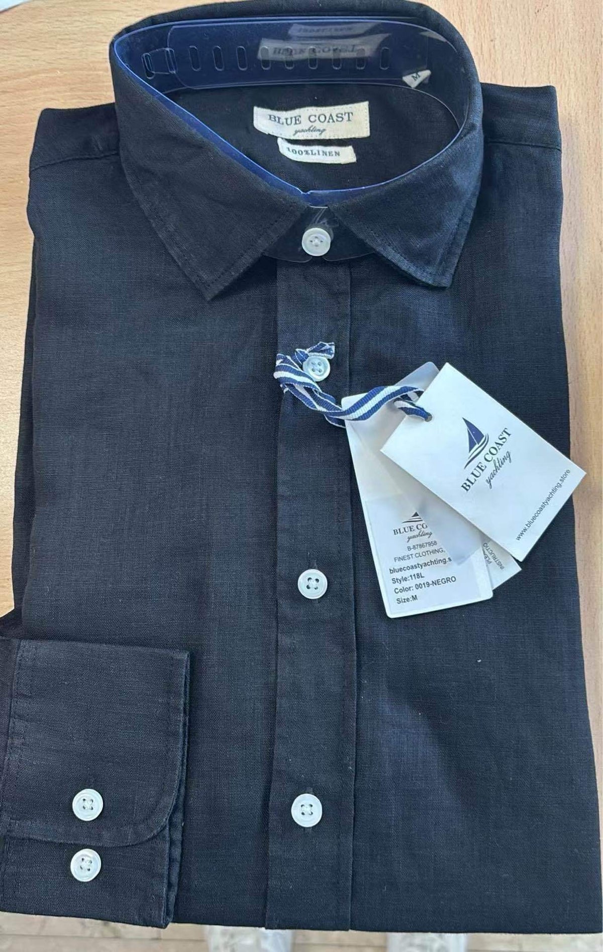 camisa 100%lino