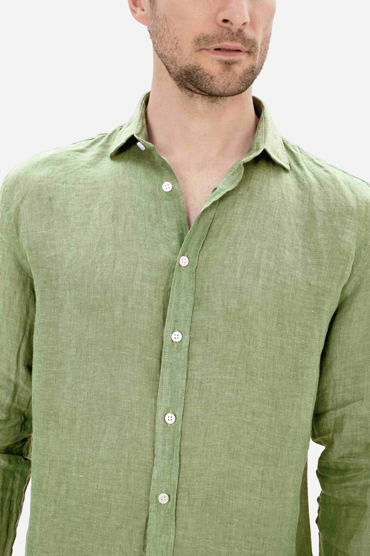 camisa 100%lino